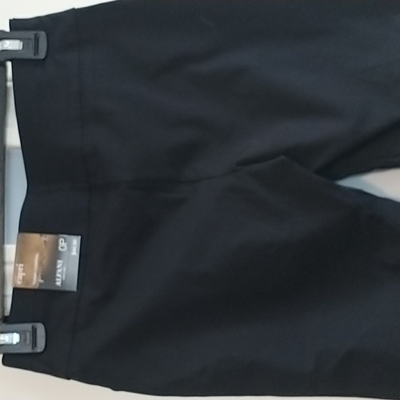 Alfani Ebony Black Capri Stretch Pants sz 0P - Picture 5 of 10